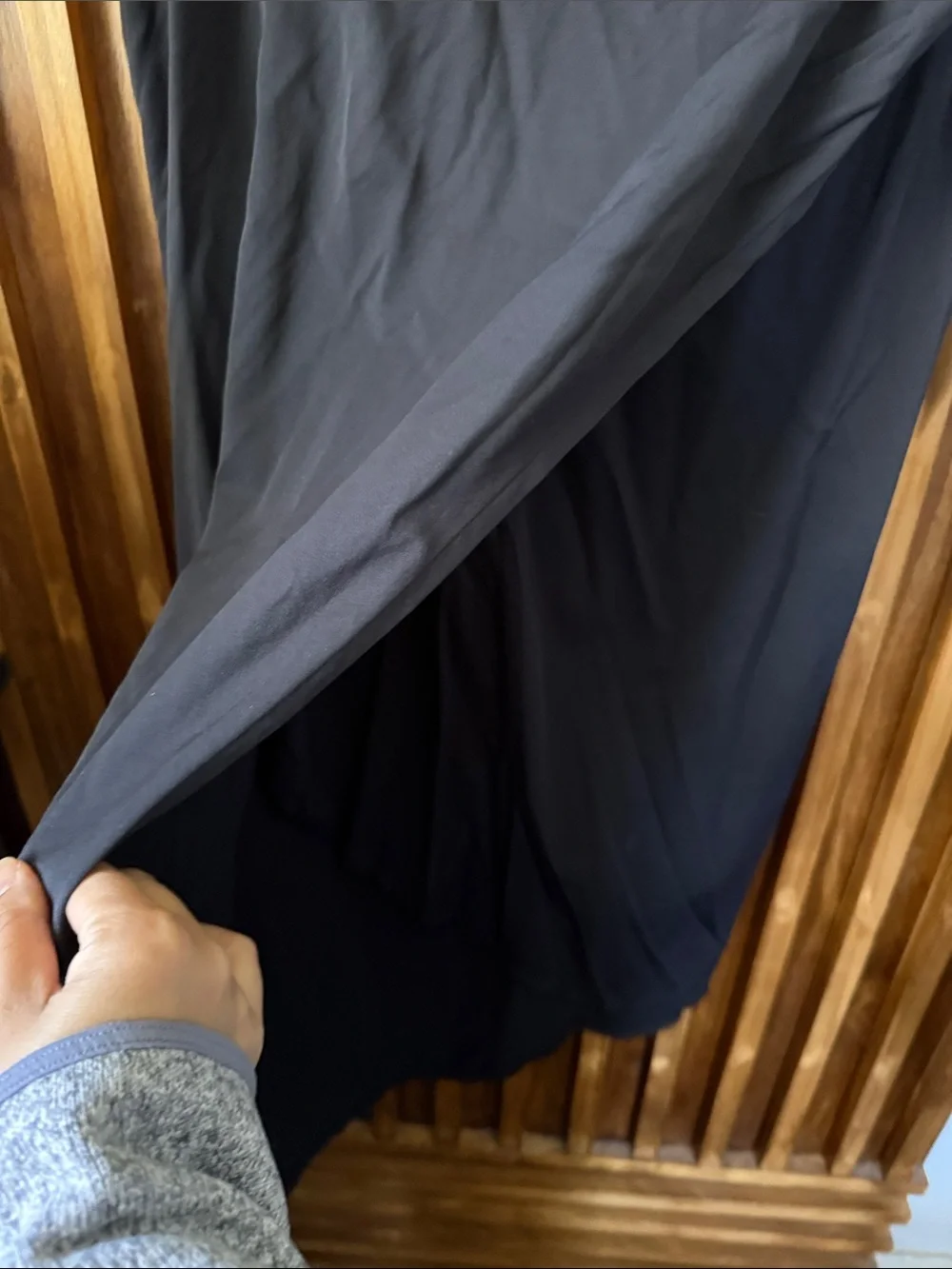 Aday Midi Wrap Sarong Style Skirt. Size M